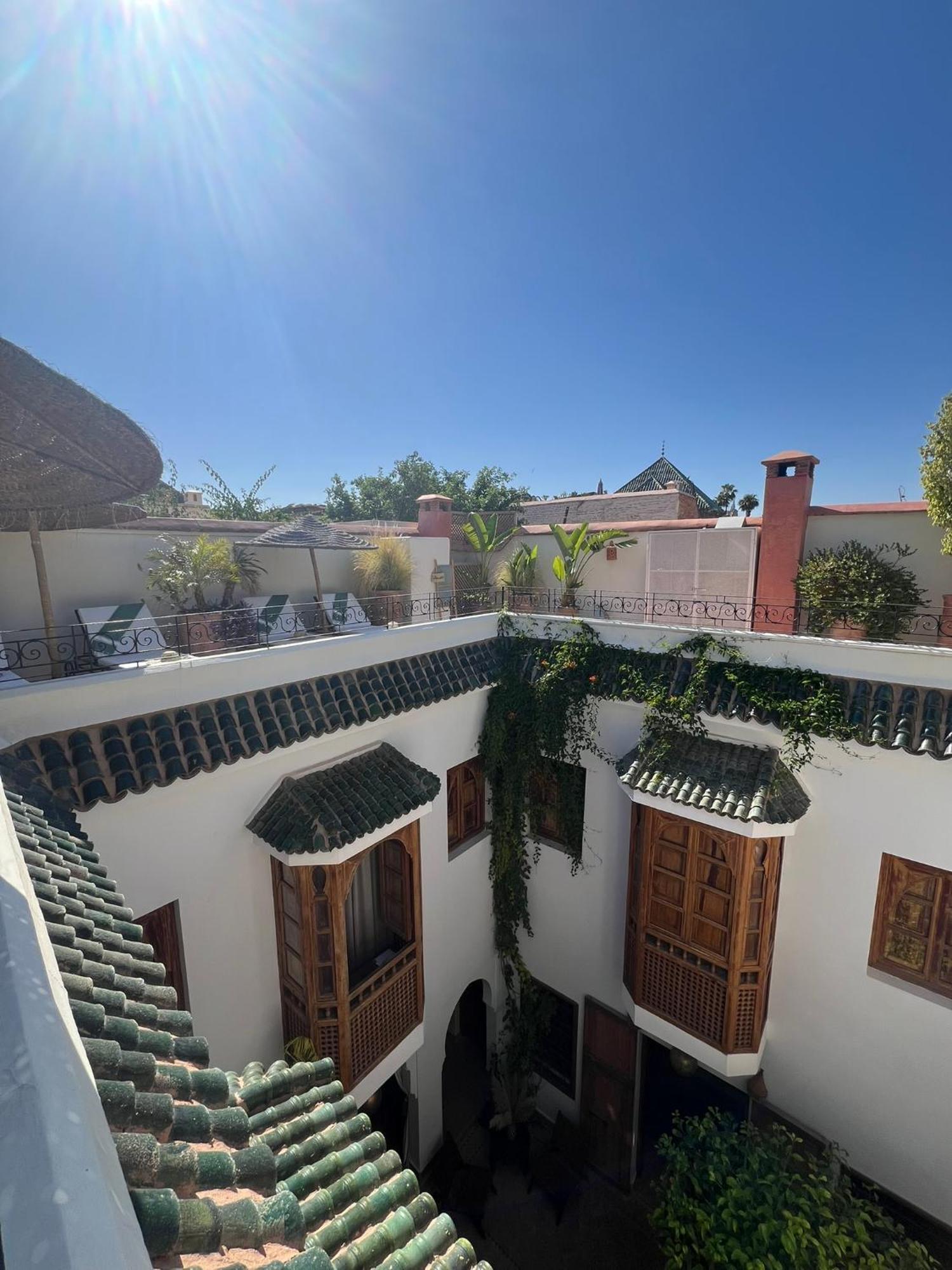 Riad Prive Sadaka Bassin Rooftop Marrakesh Eksteriør billede