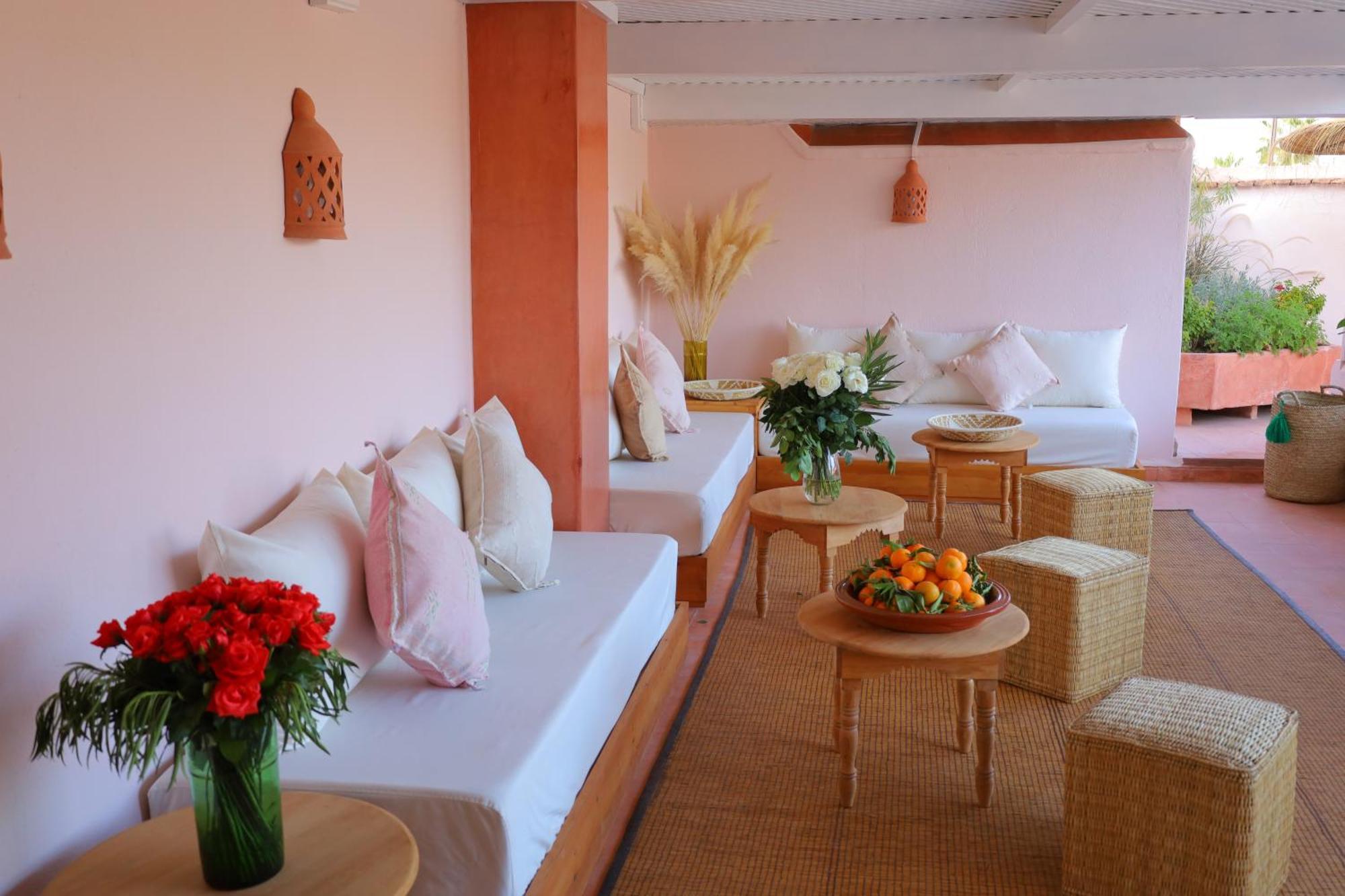 Riad Prive Sadaka Bassin Rooftop Marrakesh Eksteriør billede