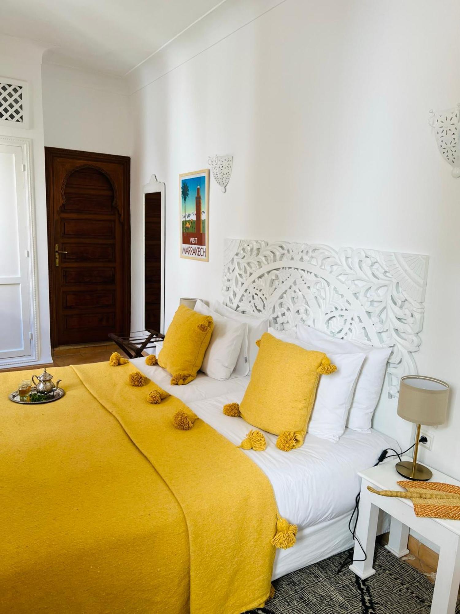 Riad Prive Sadaka Bassin Rooftop Marrakesh Eksteriør billede