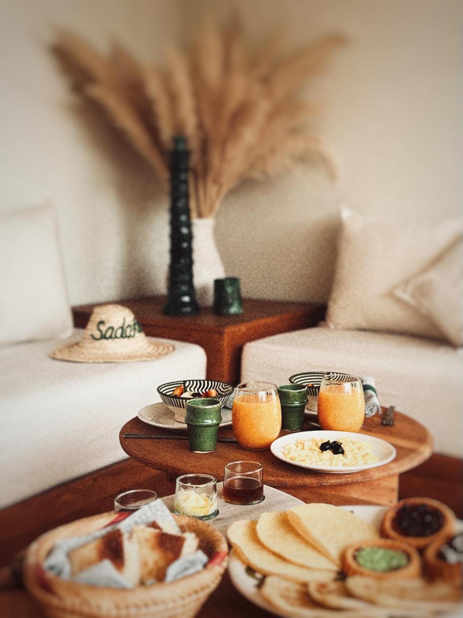 Riad Prive Sadaka Bassin Rooftop Marrakesh Eksteriør billede