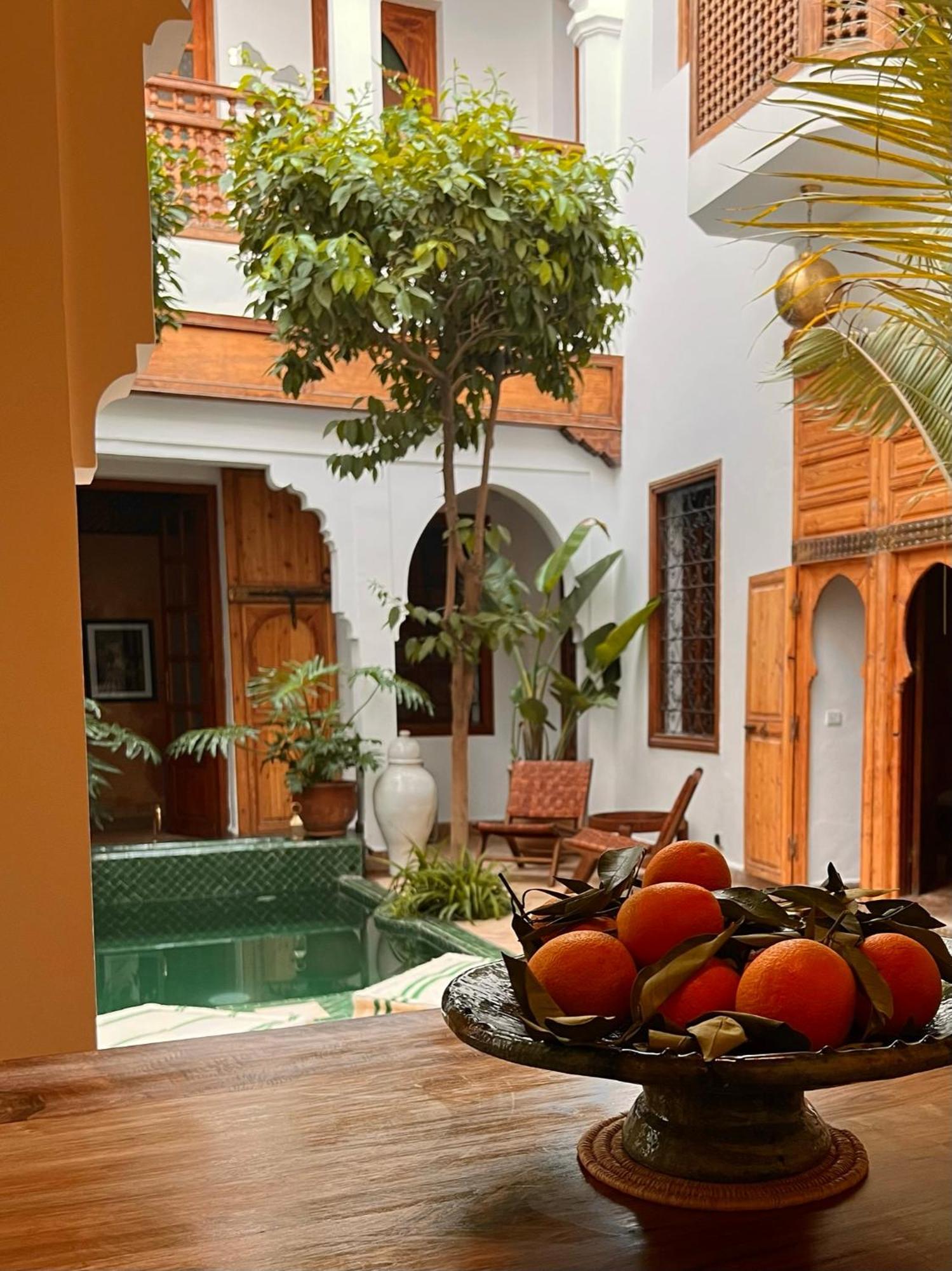 Riad Prive Sadaka Bassin Rooftop Marrakesh Eksteriør billede