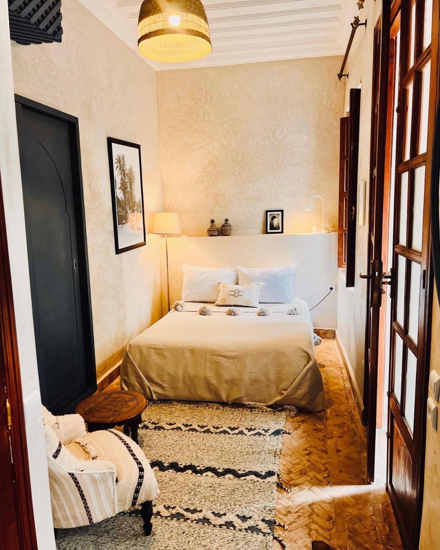 Riad Prive Sadaka Bassin Rooftop Marrakesh Eksteriør billede