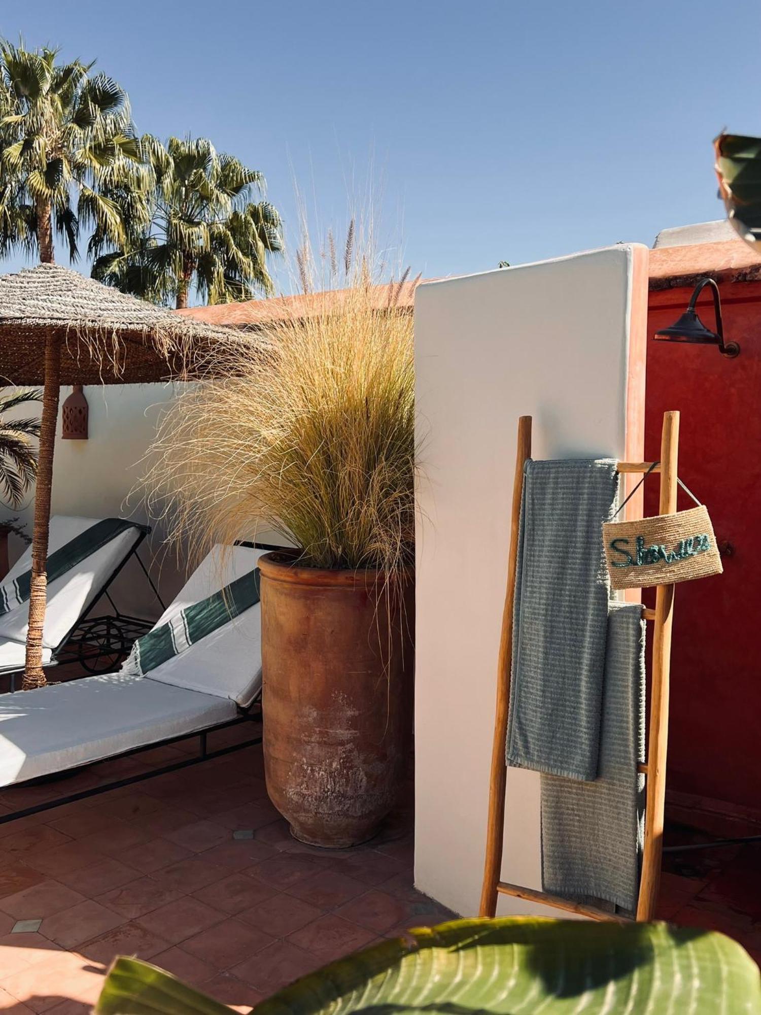 Riad Prive Sadaka Bassin Rooftop Marrakesh Eksteriør billede